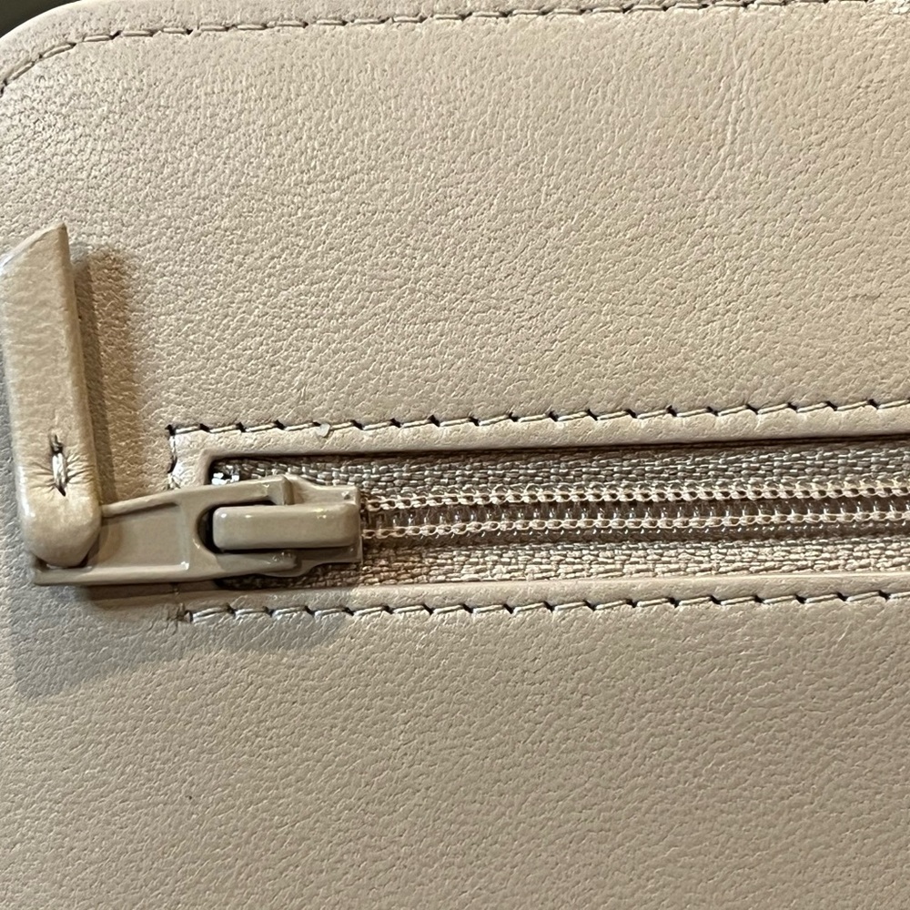 Sold x FULL SET🔸Chanel Le Boy wallet on chain beige - Picture 13 of 17